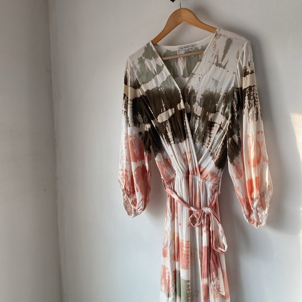 Young Fabulous & Broke L Jillian Faux Wrap Dress - Picture 13 of 13